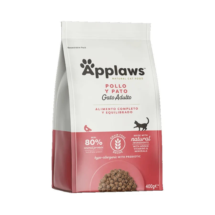 Applaws Cat Dry Adult Chicken and Duck 400 g Grain-free natural cat food