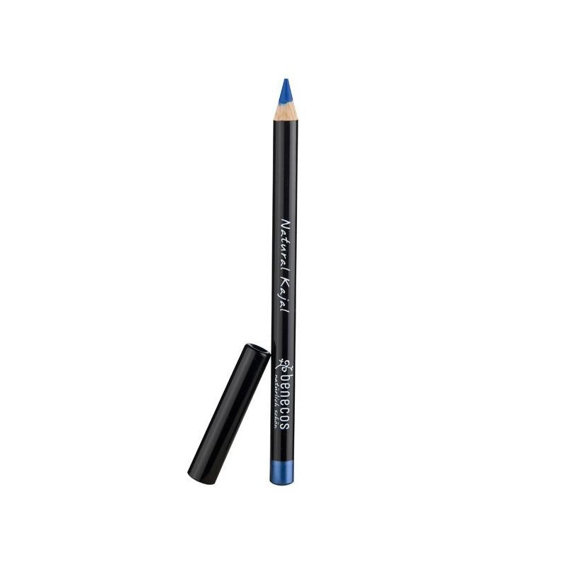 Oogpotlood Natural Kajal Electric Blue Benecos 1,13 g
