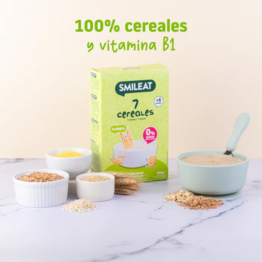 Pappa ai 7 cereali Eco Smileat 200 g