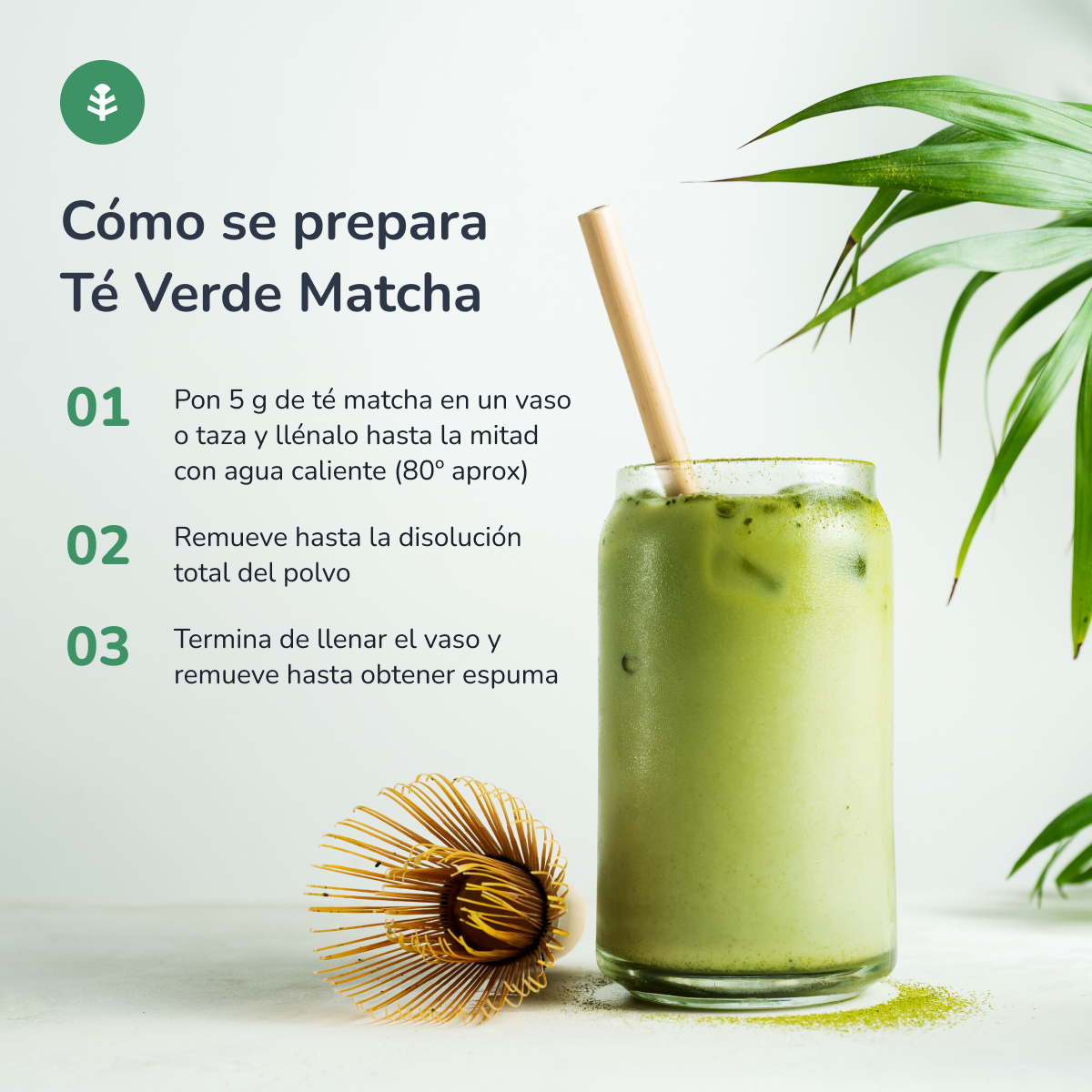 Matcha-Tee-Pulver ECO Planeta Huerto 250 g