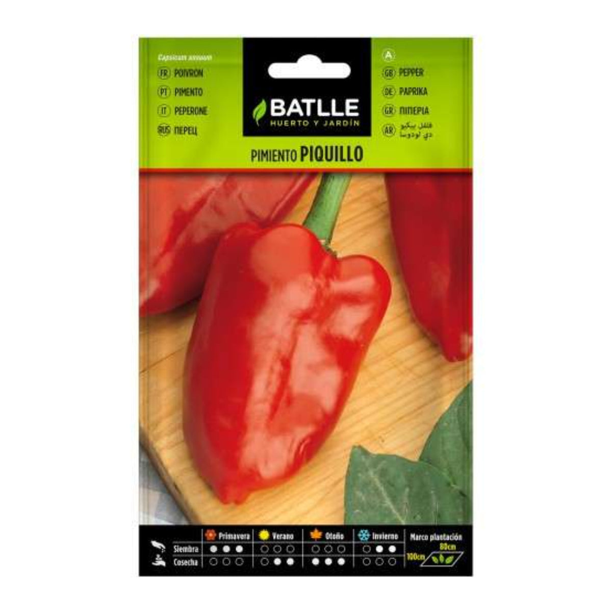 Nasiona papryki Piquillo z Lodosa Batlle