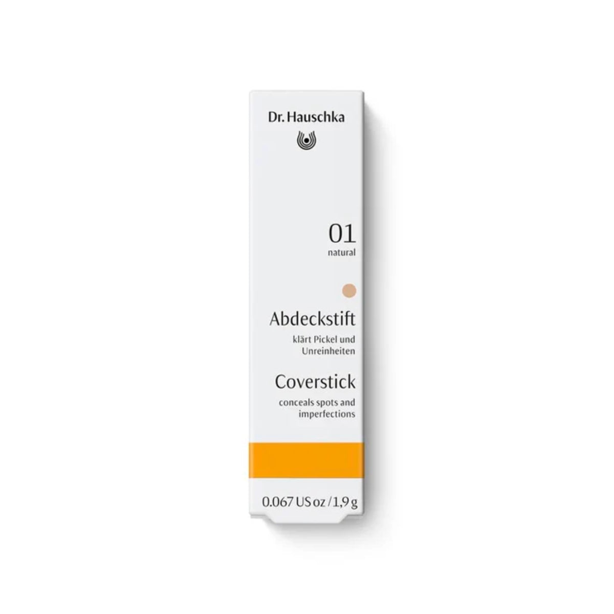 Cover stick 01 natural, Dr Hauschka, 1,9 g