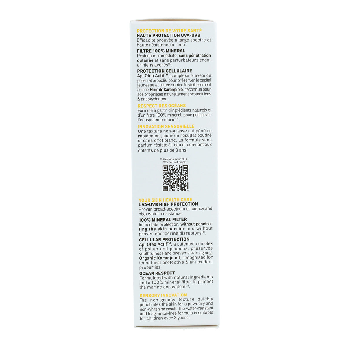 Acorelle gezichtszonnecrème SPF 50 50 ml