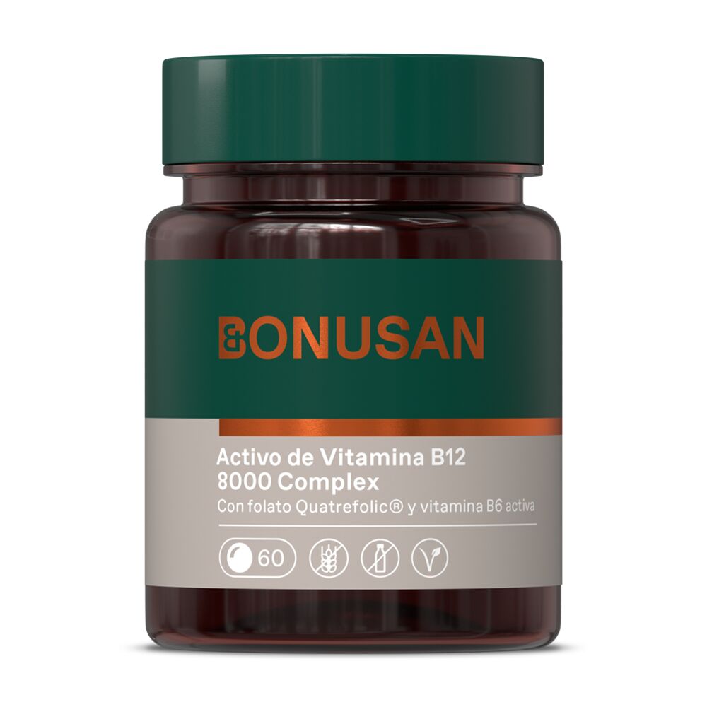 Vitamina B12 attiva 8000 Complex Bonusan 60 compresse
