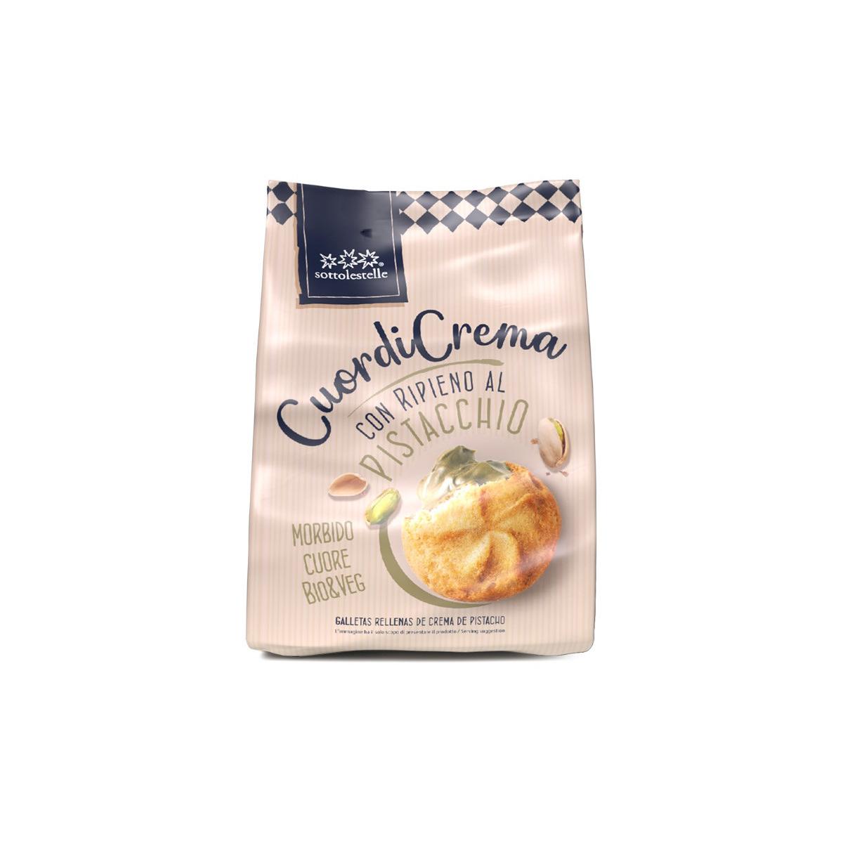 Biscuits fourrés à la crème de pistache Sotto 200 g