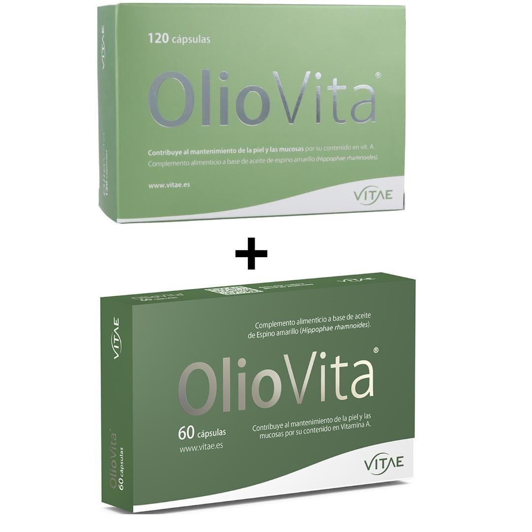 PACK Oliovita 700 mg Vitae 180 gélules (120+60)