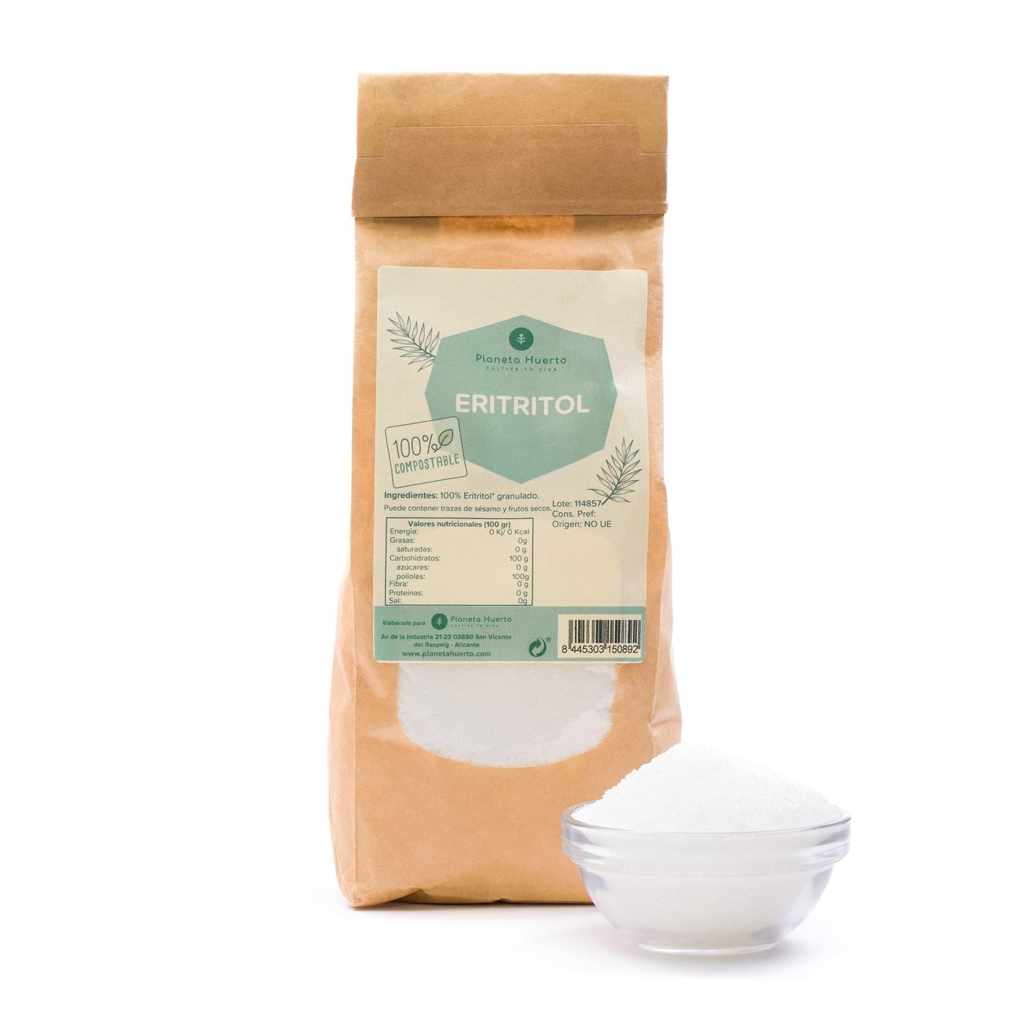Erytritol ECO Planeta Huerto 500 g