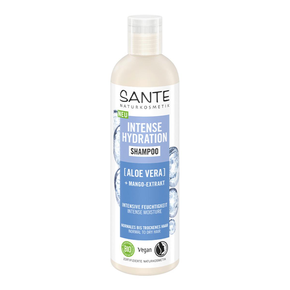 Shampooing hydratant intense à l'aloès Sante 250 ml