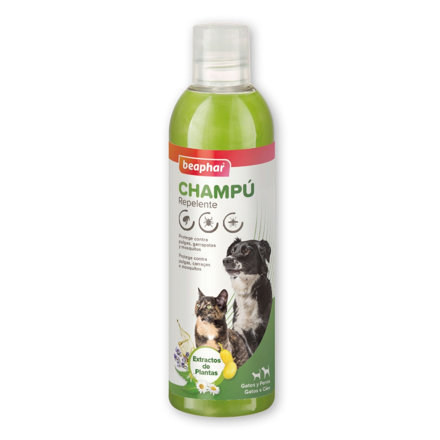 Beaphar afweermiddel shampoo voor honden en katten 250 ml
