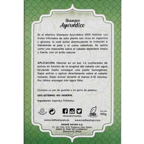 Shampooing ayurvédique Aritha Rhade Shyam