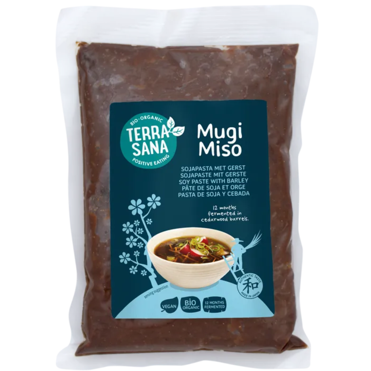 Mugi miso BIO (Muso) Terrasana, 400 g