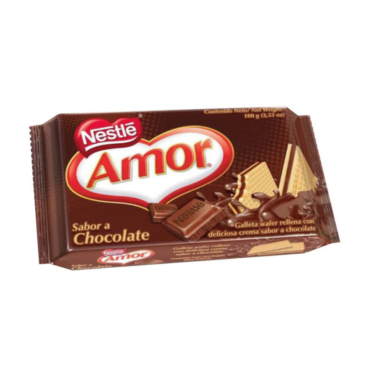 Biscuit Wafer Chocolate Amor 100 g