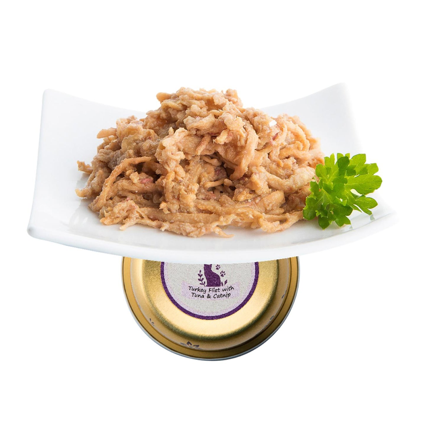 New Delicius Cat Food Tub Turkey and Tuna Fillets 85 g