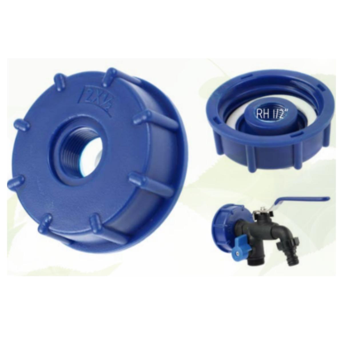 60 mm bottle/tank adapter, 1/2'' female thread Aqua Control