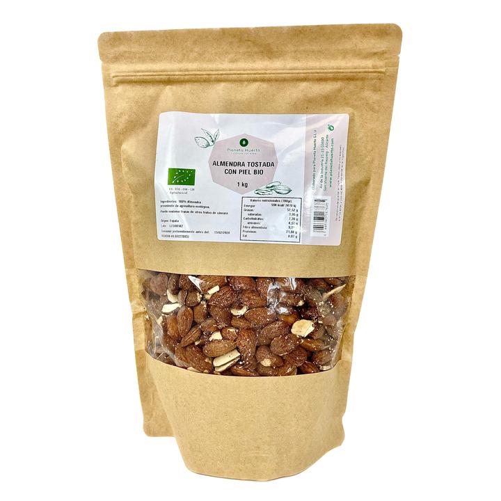 Amandes grillées avec peau ECO Planeta Huerto 1 kg
