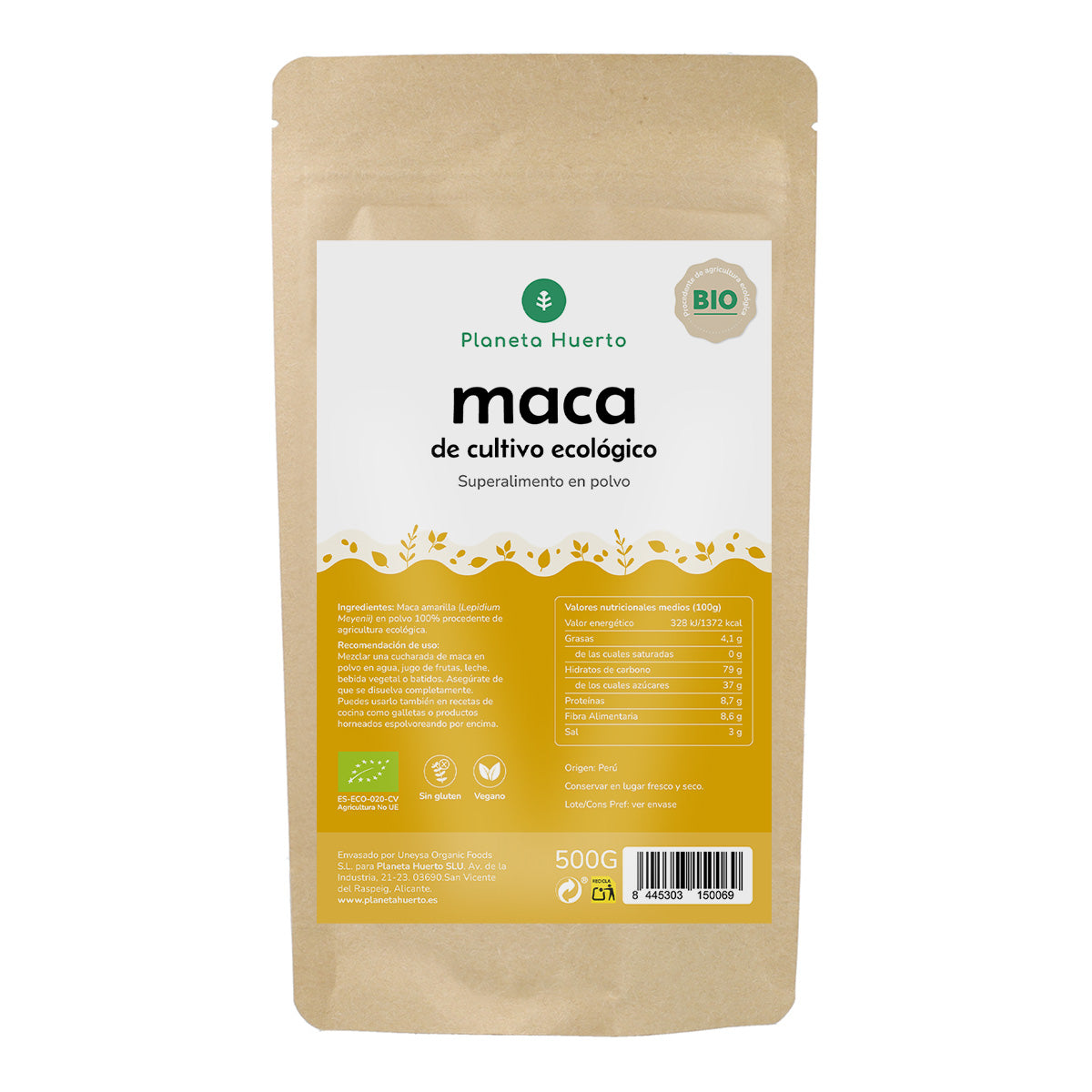 Maca w proszku ECO Planeta Huerto
