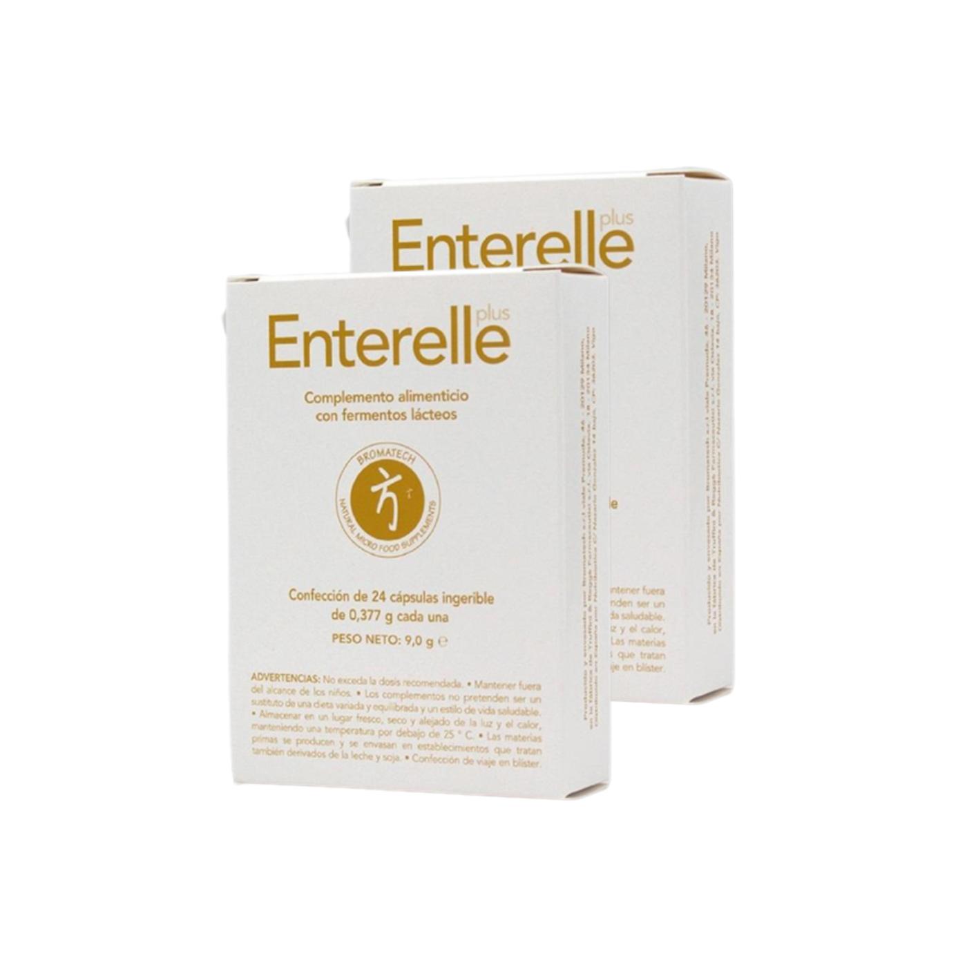 2er-Pack Enterelle plus Probiotikum Bromatech 24 Kapseln