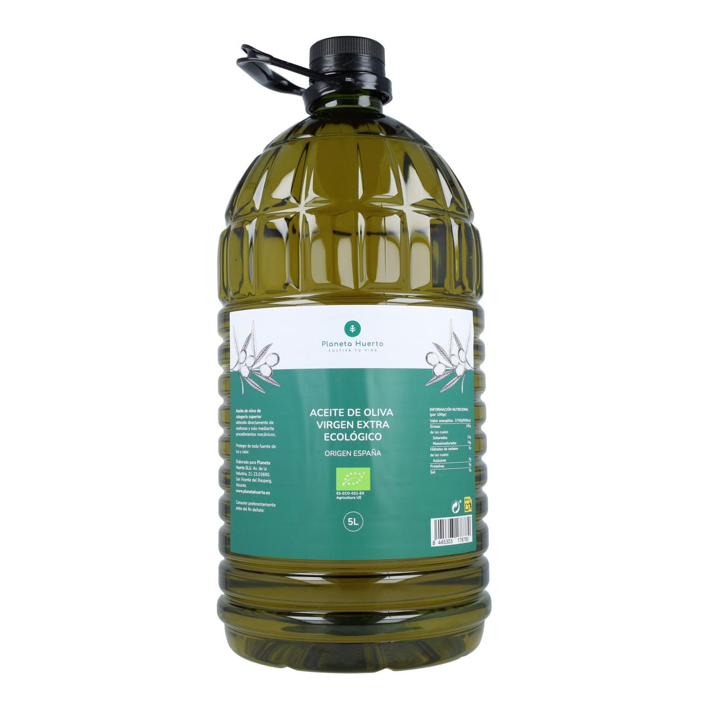 Natives Olivenöl Extra ECO Planeta Huerto 5 L