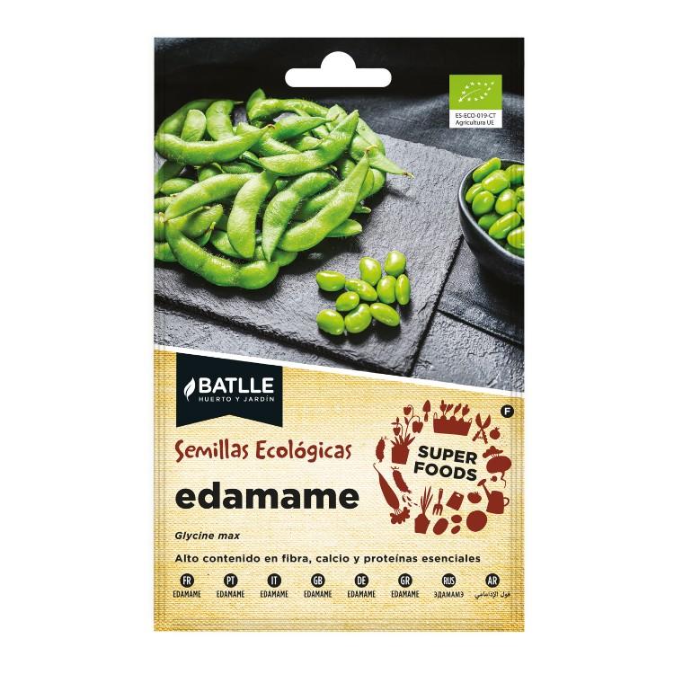 Ekologiska edamamefrön "Super Foods" Batlle