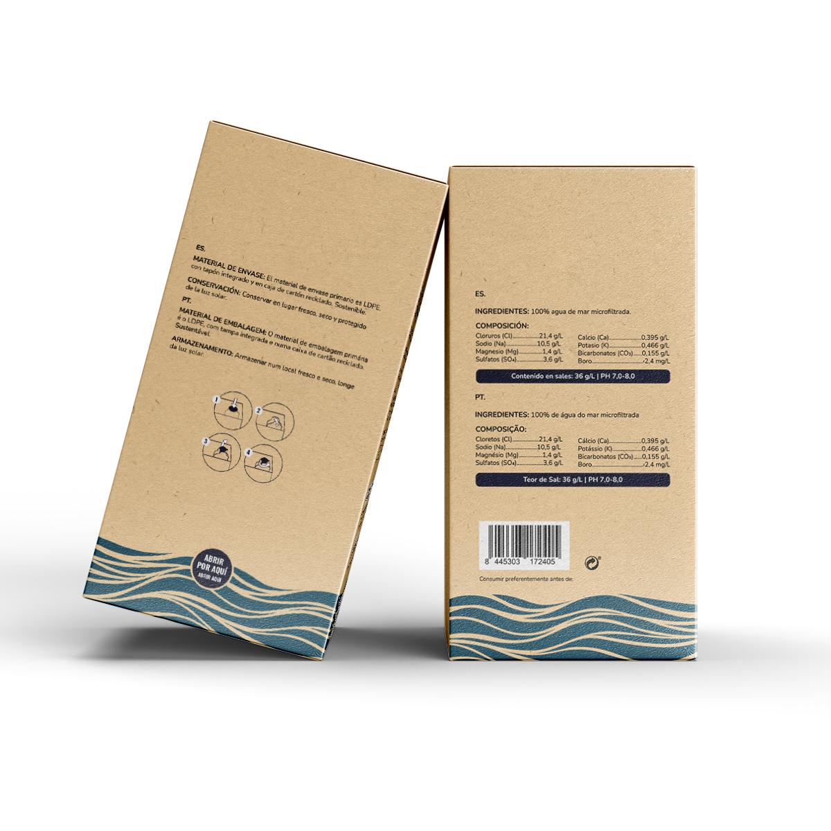 Agua De Mar Hipertónica Planeta Huerto 10 L