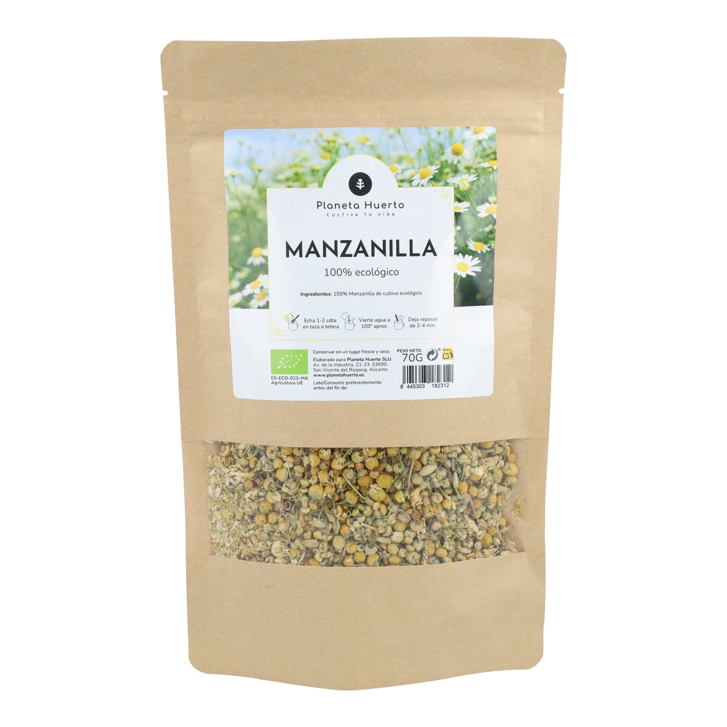 Kamille ECO Planeta Huerto 70g