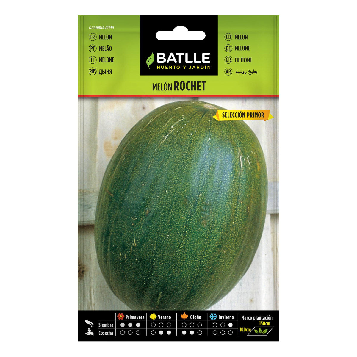 Semillas de Melón Rochet sel. Primor