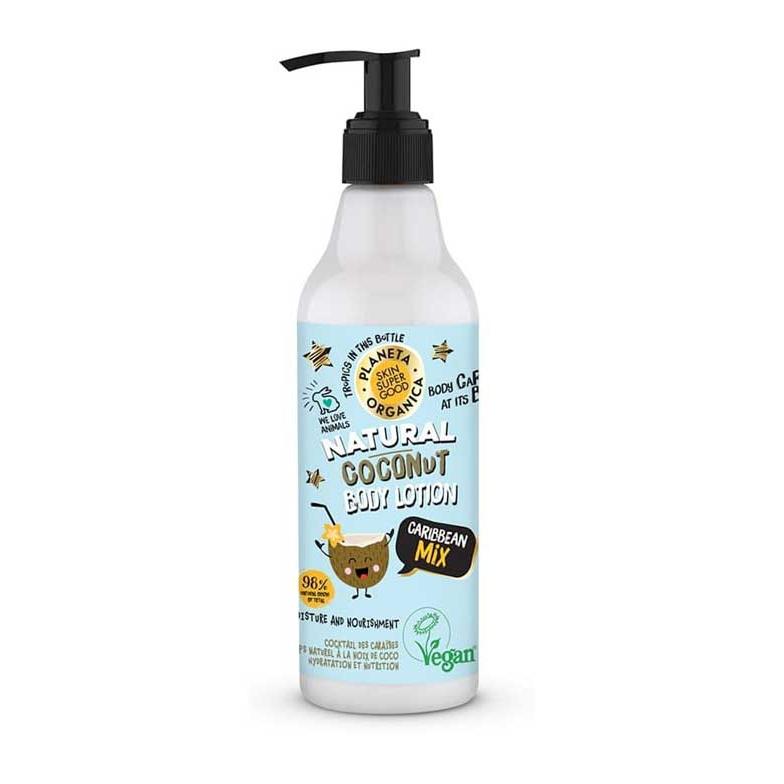 Lait corporel Super Skin Good Coconut Caribbean Organic Shop 250 ml