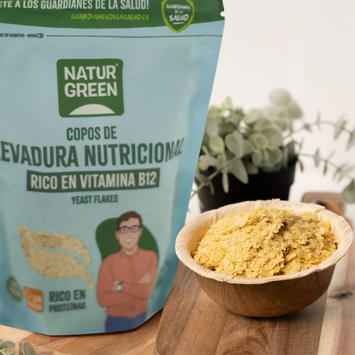 Lievito alimentare convenzionale in fiocchi NaturGreen 150 g