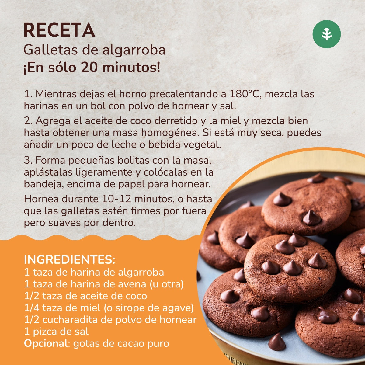 Farine de caroube ECO Planeta Huerto 250 g