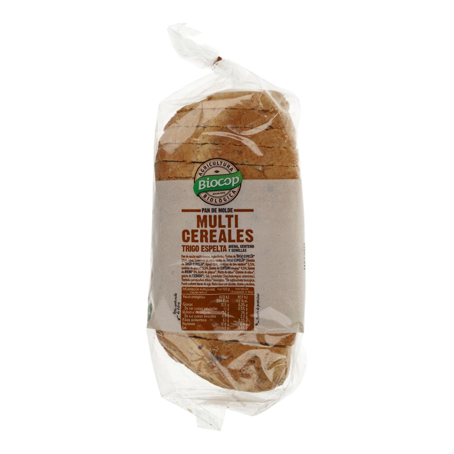 Biocop meergranenbrood met zuurdesem 400 g