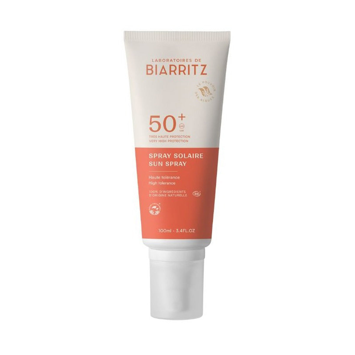 Spray solaire visage et corps SPF 50 Alga Maris 100 ml