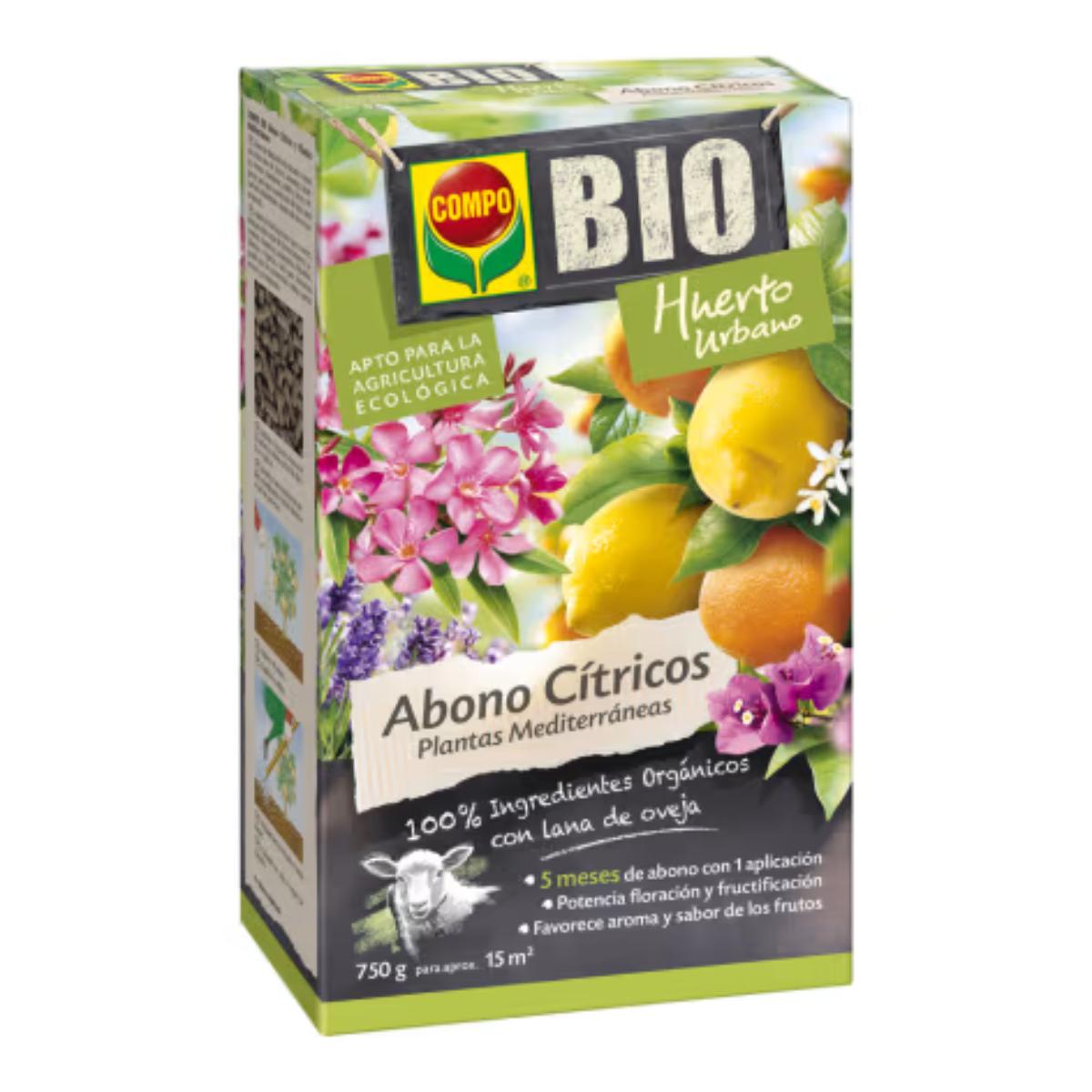 Compo Organic Fertiliser for Citrus and Mediterranean Plants 750 g