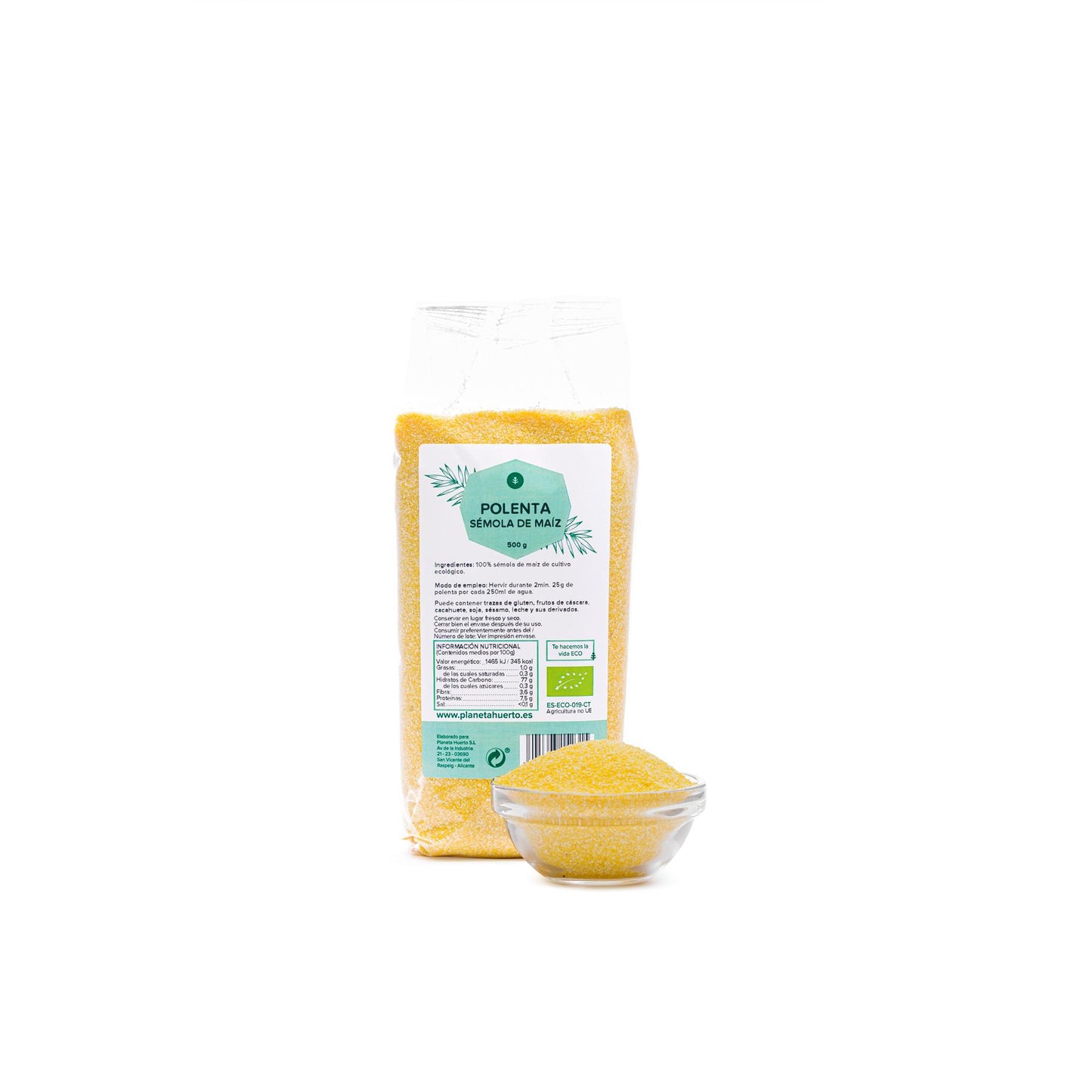 Instant-Polenta Maisgrieß ECO Planeta Huerto 500 g