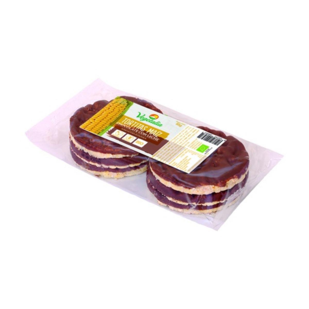 Tortitas de Maíz con Chocolate con Leche Vegetalia 95 g