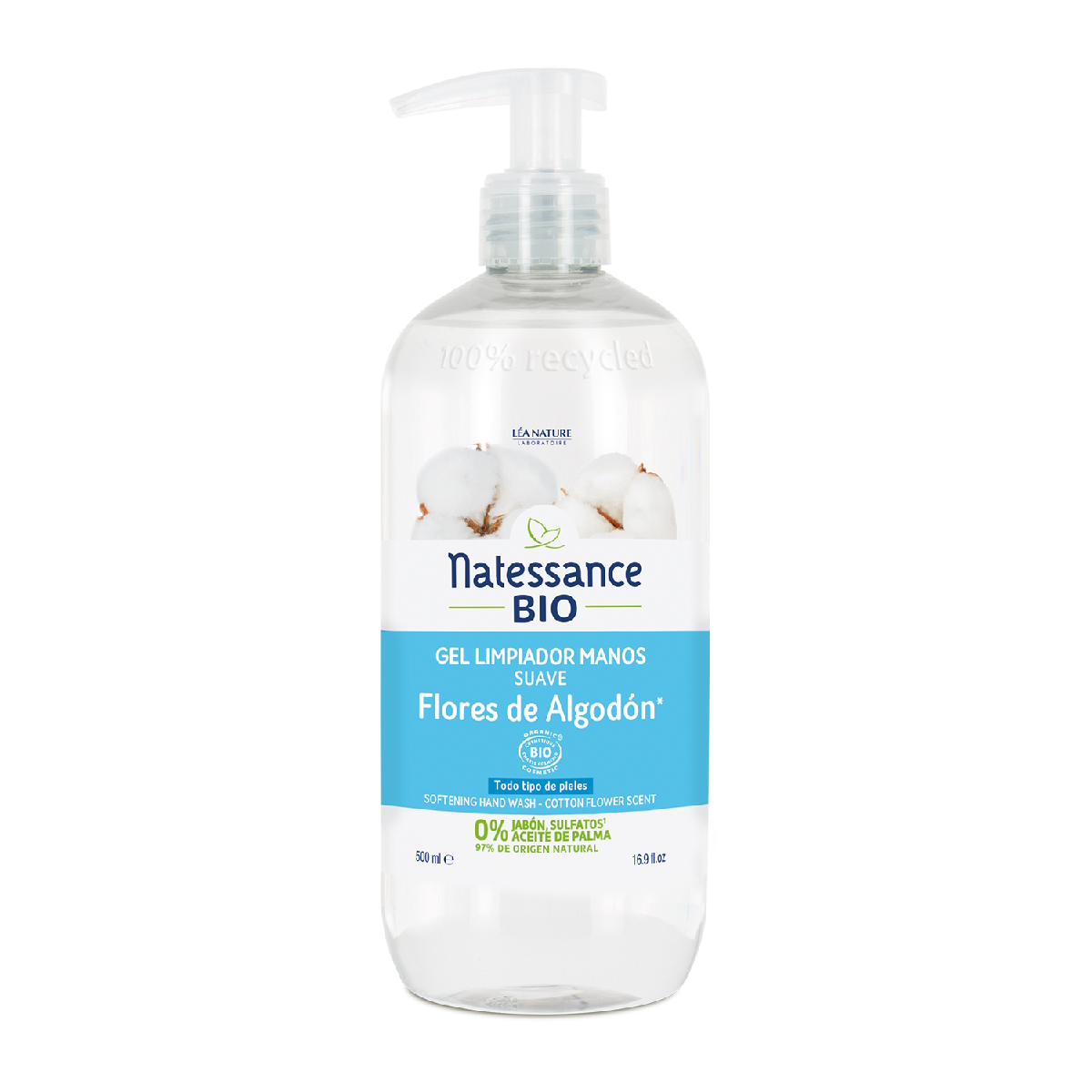 Handseife Baumwollblüte Natessance 500 ml