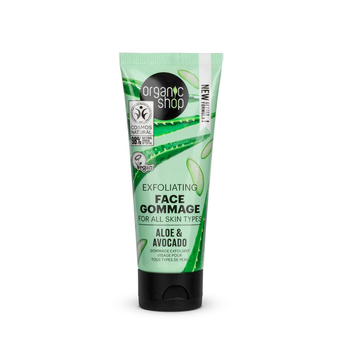 Esfoliante viso Gommage Organic Shop 75 ml