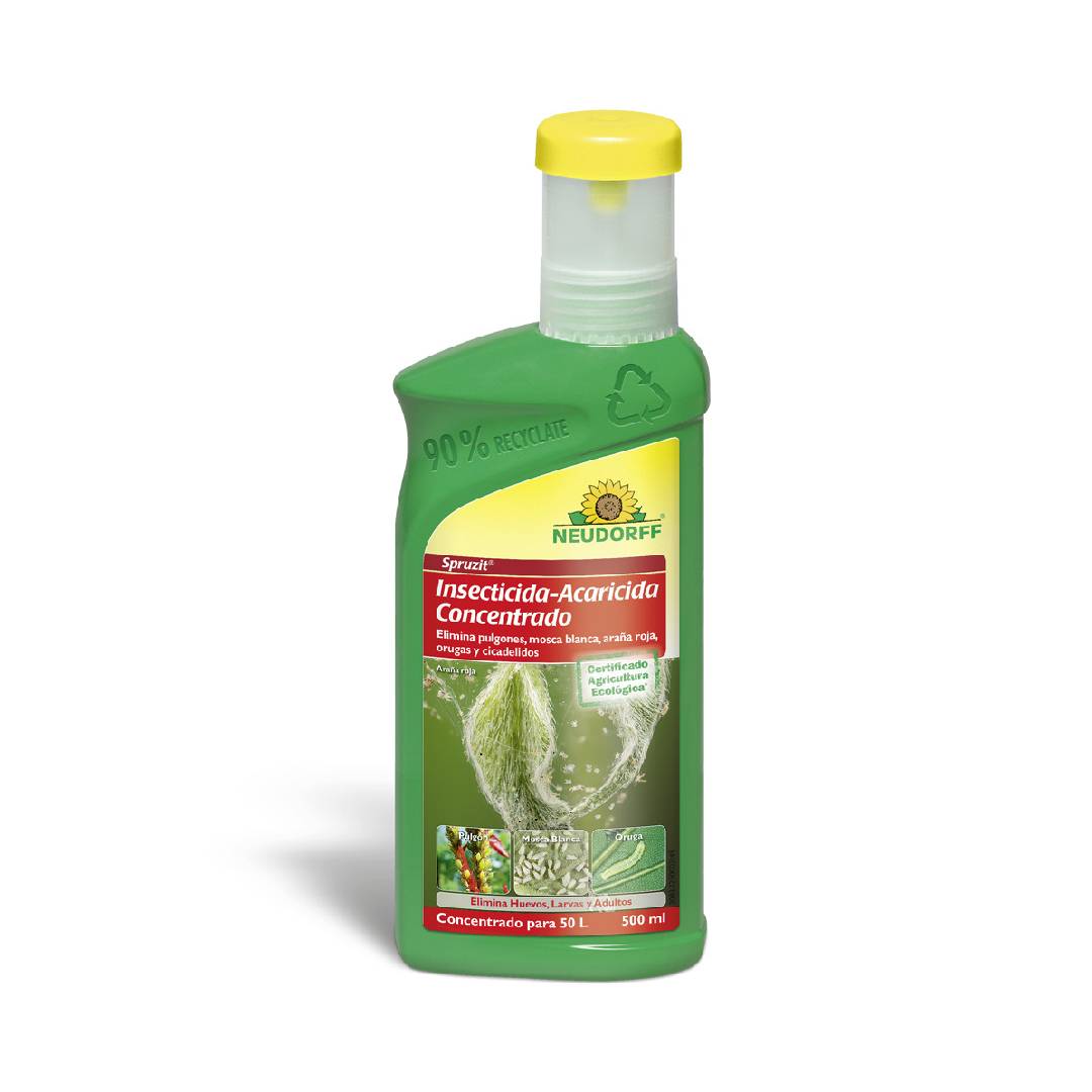 Insecticide acaricide écologique Spruzit concentré 500 ml Neudorff