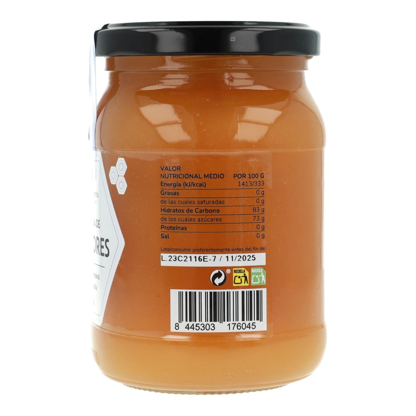 Miel brut de mille fleurs Planeta Huerto 500 g