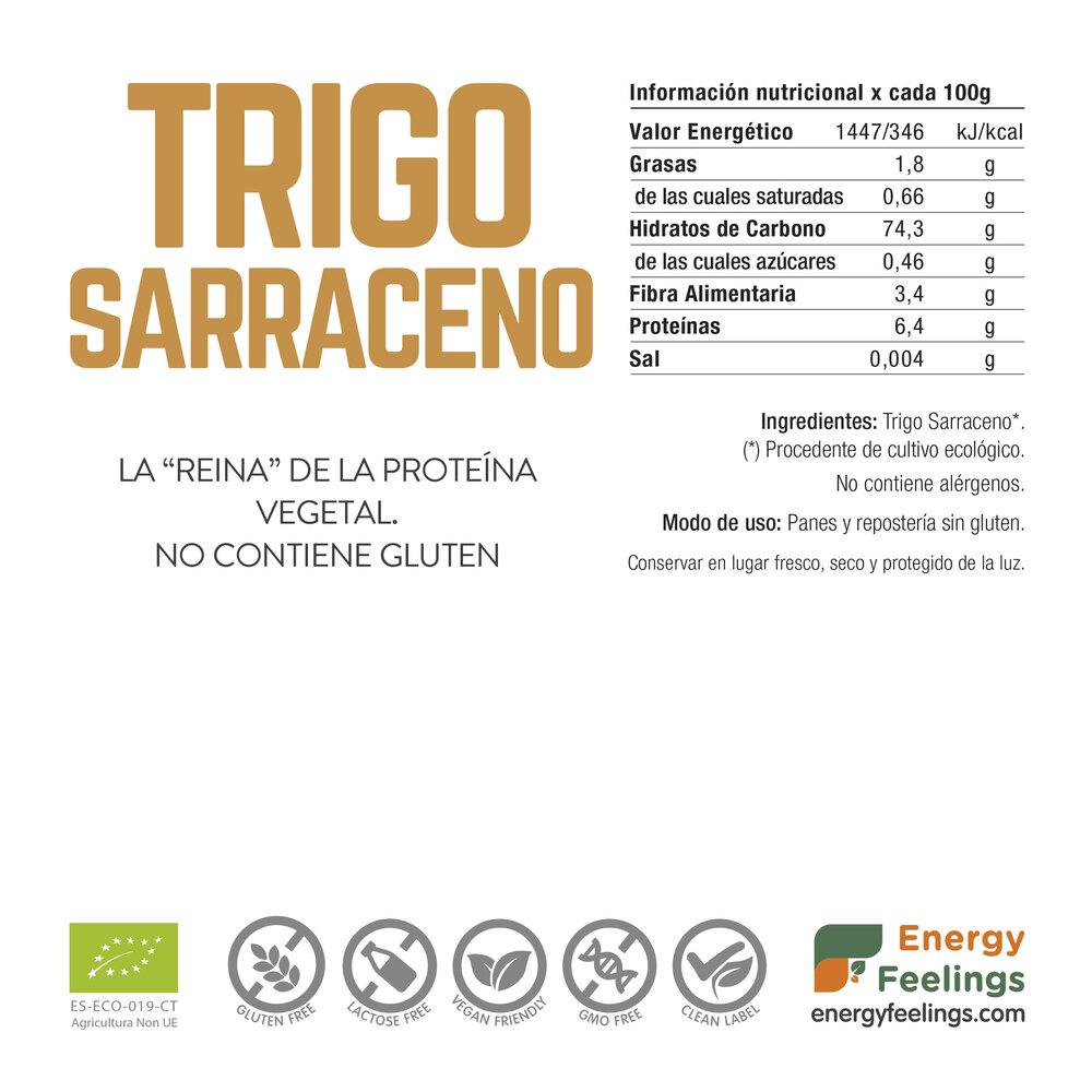 Farine de sarrasin bio Energy Feelings