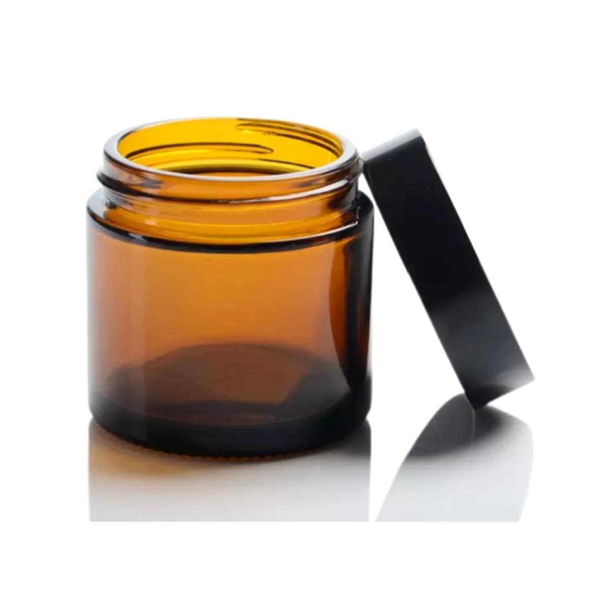 Pot en verre ambré, 60 ml. Camassia