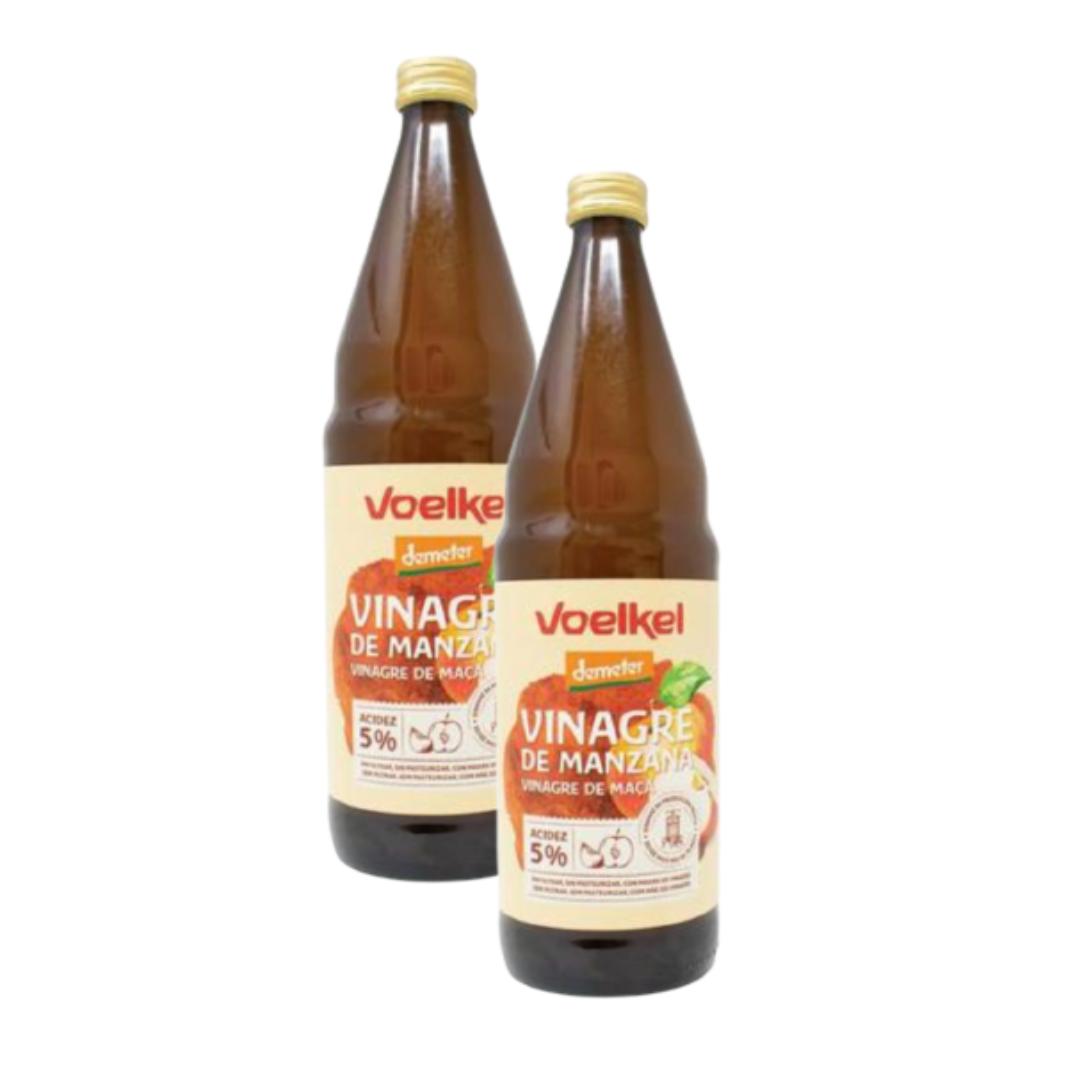2er-Pack Bio-Apfelessig Voelkel 0,75 cl