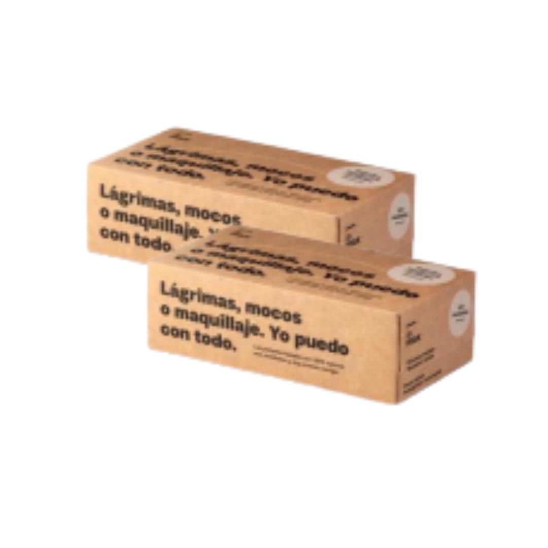 PROMO-pakket 2x gezichtsdoekjes in doos Ismax 150 stuks