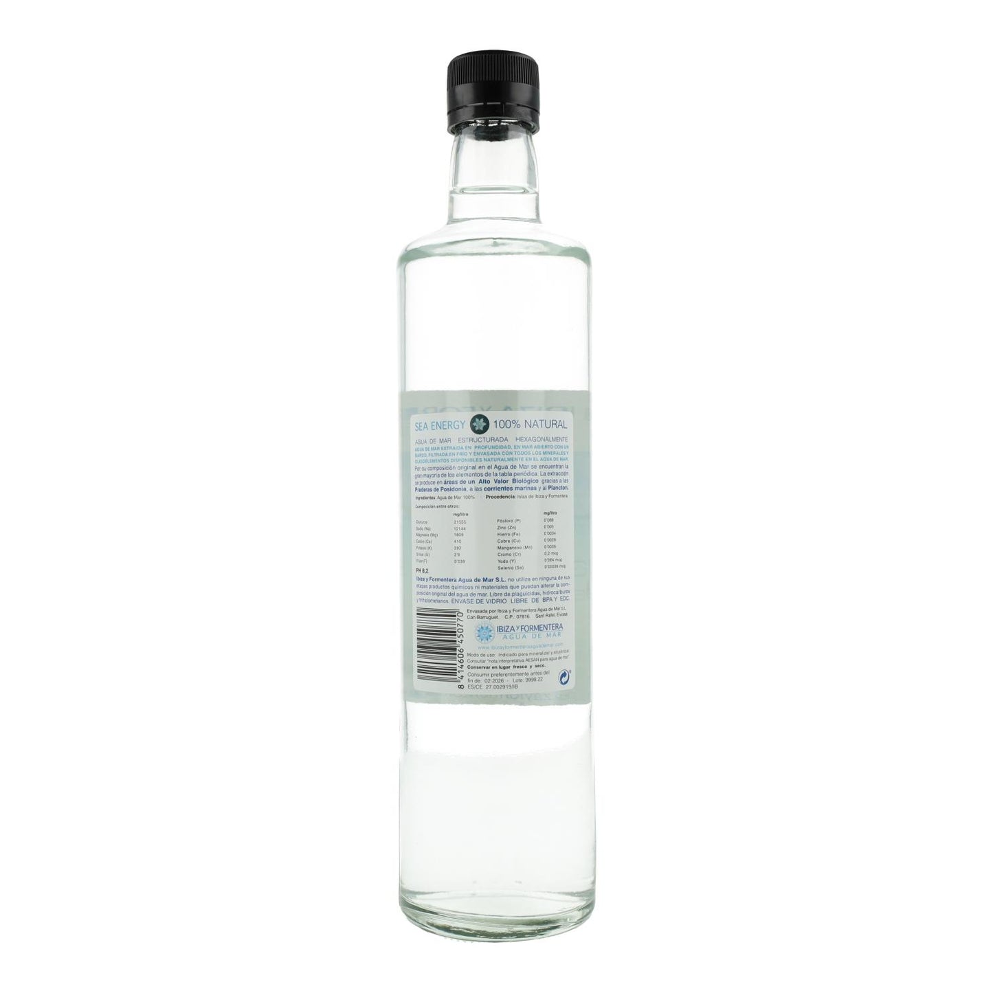 Havvatten "Ibiza och Formentera", Deep Sea Water. 750 ml