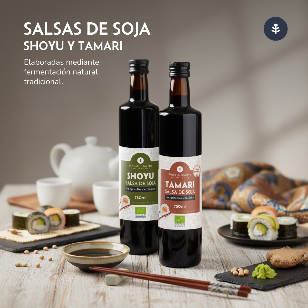 Sos sojowy tamari ECO Planet Garden 750 ml