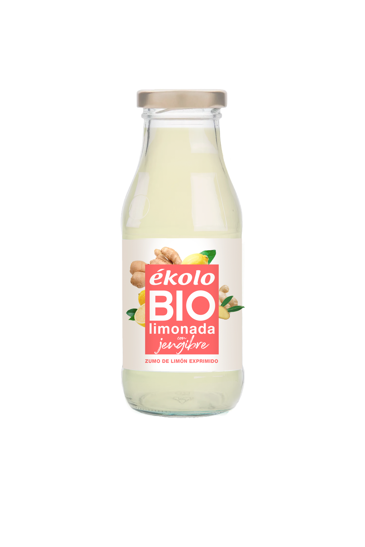 Limonade mit Ingwer und Agave BIO ékolo 200 ml