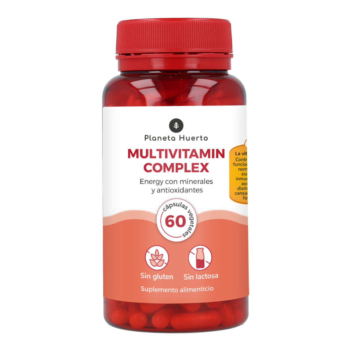 Complexe Multivitaminique Planet Orchard 60 Caps