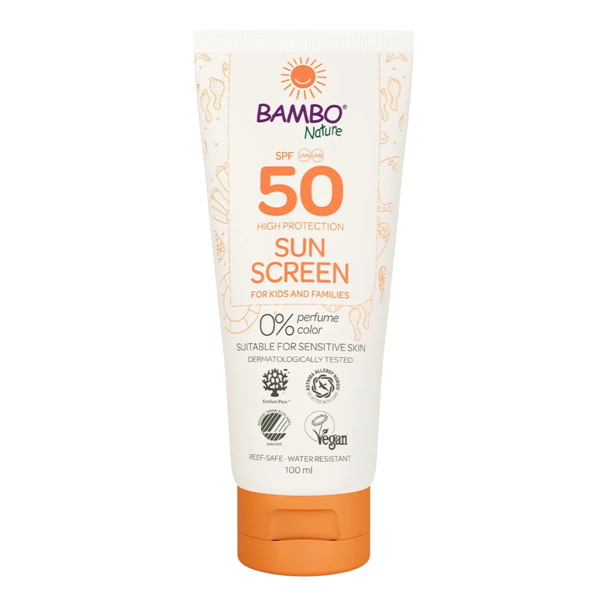 Krem przeciwsłoneczny dla niemowląt SPF30 Bambo Nature 100 ml