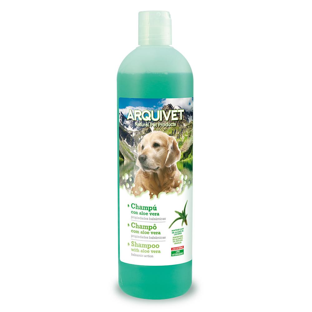 Naturalny szampon łagodzący z aloesem Arquivet 750 ml