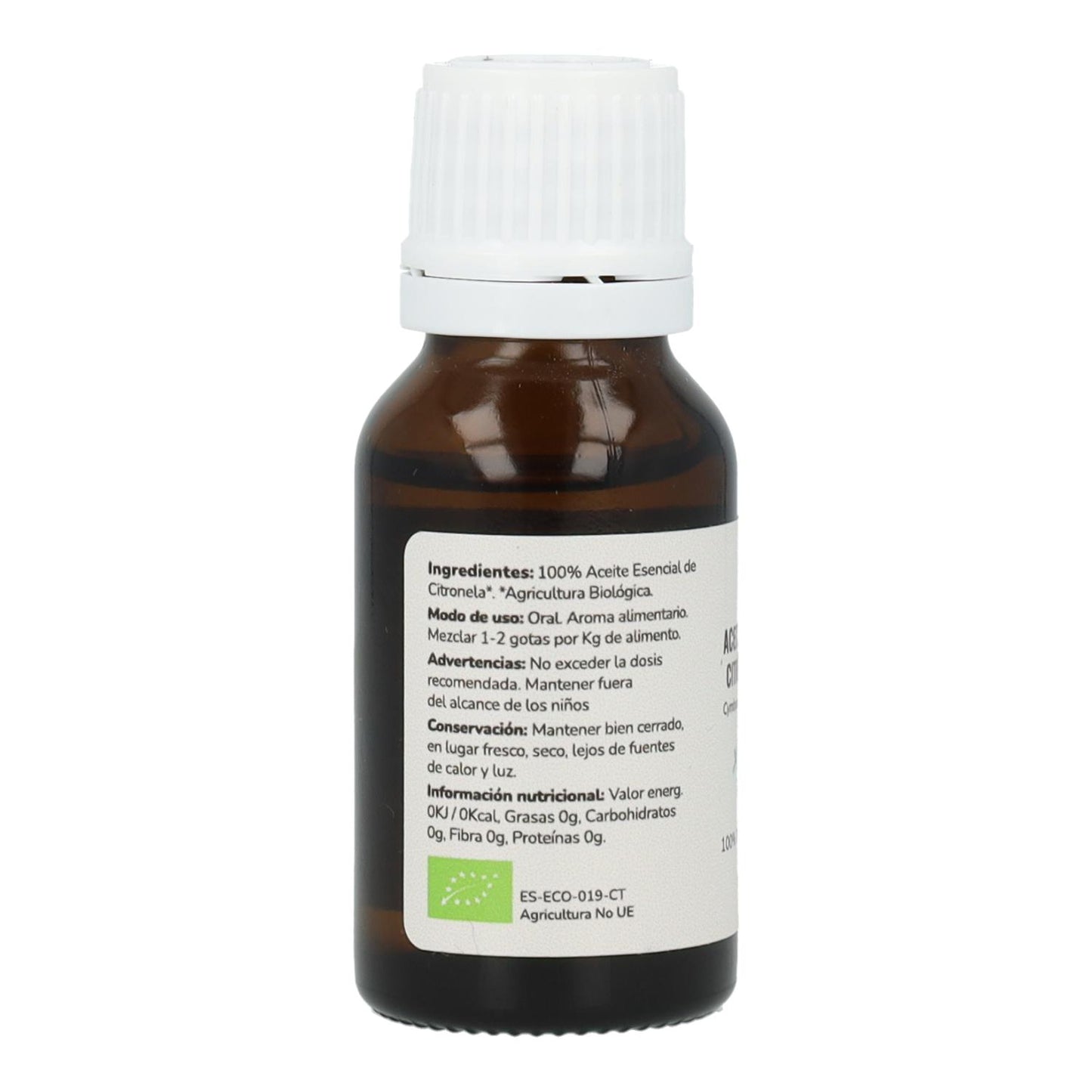 Ätherisches Citronella-Öl Bio Planeta Huerto 15 ml