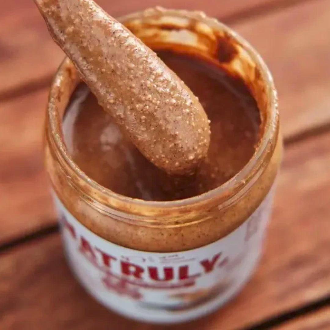 Jordnötssmör med kanel och vanilj Natruly 500 g